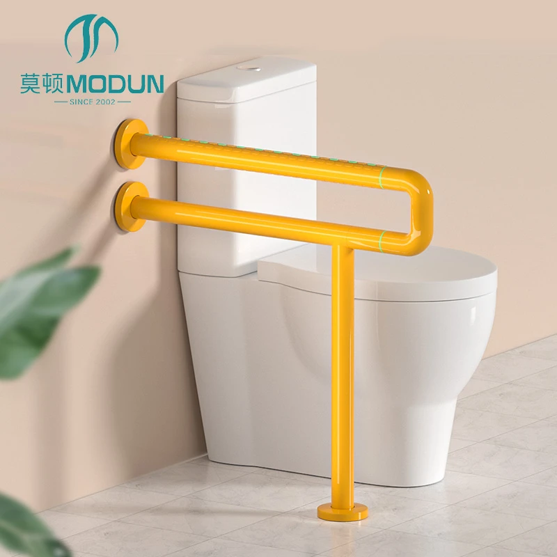 Modun 9970-3 U-Shape Toilet Grab Bar Anti-Slip Non-Slip Safety Grab Bar for Bathroom Toilet Disabled Elderly
