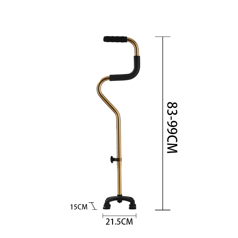 Modun 008G Offset Cane Anti-Slip Safety Aid for Elderly Disabled Walking Assistance
