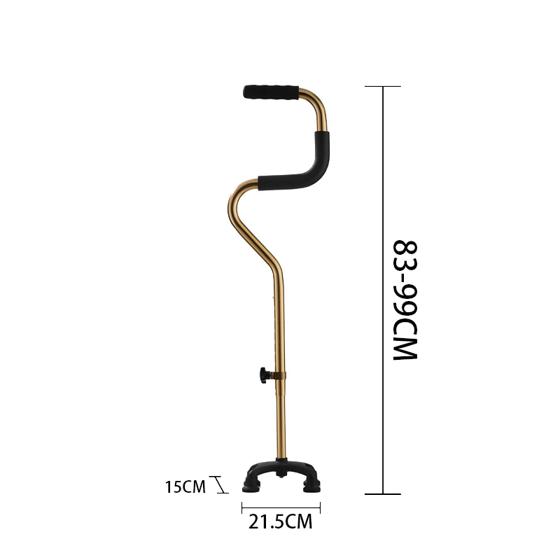 Modun 008G Offset Cane Anti-Slip Safety Aid for Elderly Disabled Walking Assistance