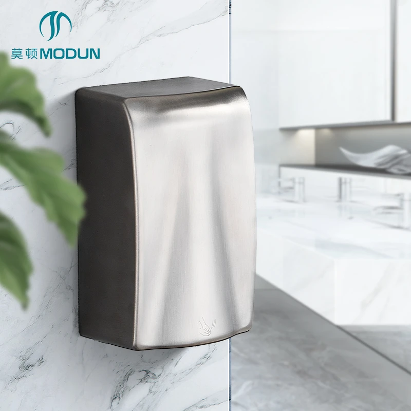 MODUN H3 brushed and glossy process SUS stainless steel new mini wall mounted Hand Dryer