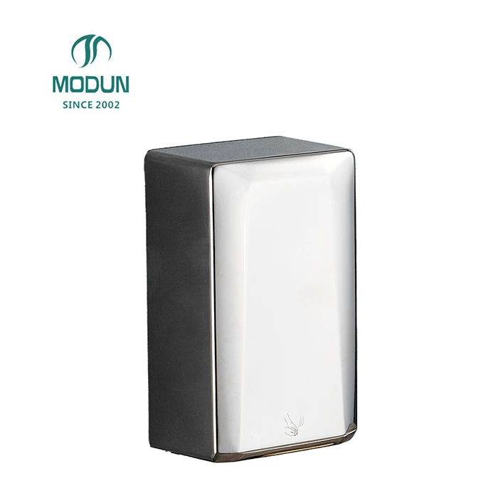 MODUN H2 brushed and glossy process SUS stainless steel new mini wall mounted Hand Dryer